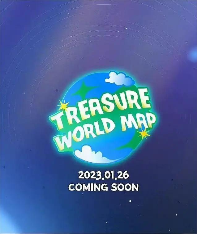 TREASURE WORLD MAP 2023